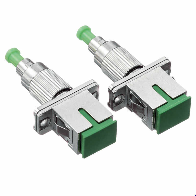 China FC APC to SC APC Adapter Male to Female Single Mode / Multimode .